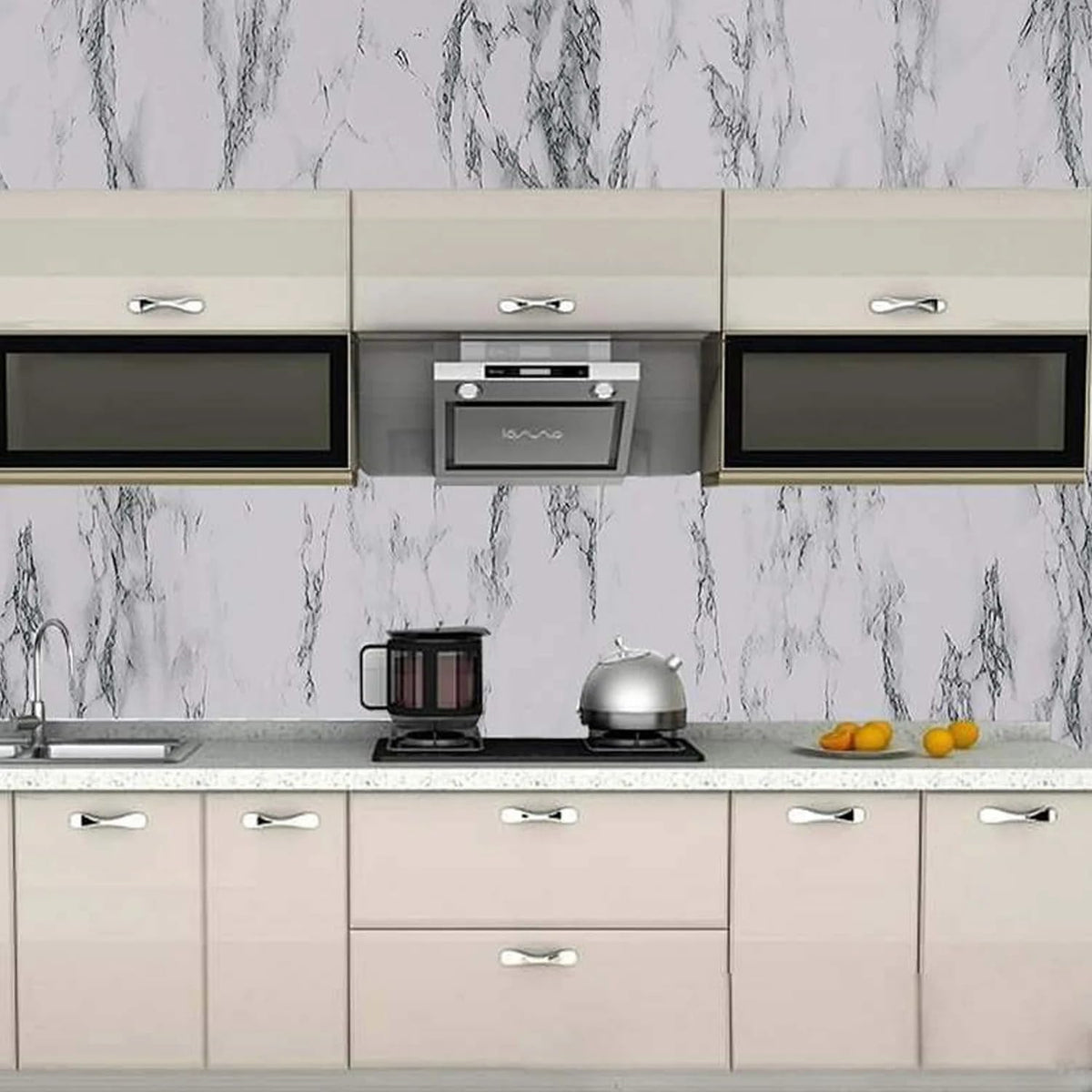 Adhesive Kitchen Wallpaper